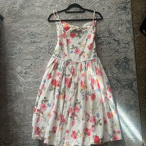 Floral Spaghetti Strap Dress